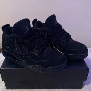 Jordans Black Cats Retros 4s